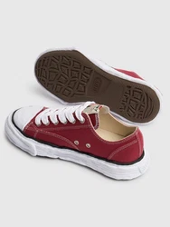 Peterson Low OG Sole Canvas Sneakers Dunkelrot/Braun/Rot/Bordeaux