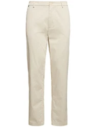 Hose Aus Baumwollmischgewebe Kane  Khaki/Beige