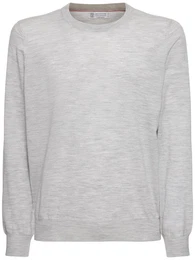 Pullover Aus Wolle Und Kaschmir