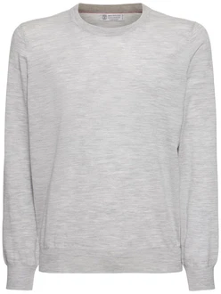 Pullover Aus Wolle Und Kaschmir 