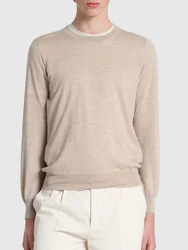 Pullover Aus Wolle Und Kaschmir 