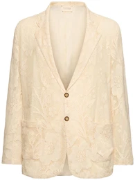 Blazer Aus Baumwollspitze