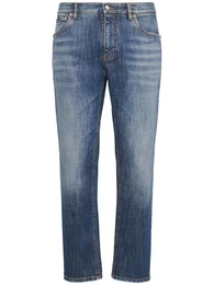Bestickte Jeans Mit Fnf Taschen