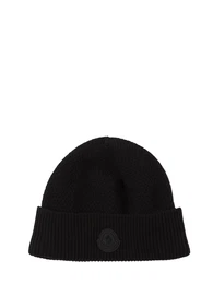 Beaniemtze Aus Wolle Mit Logo