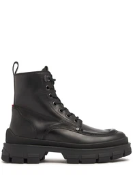 7,8cm Hohe Stiefeletten Aus Leder hevea