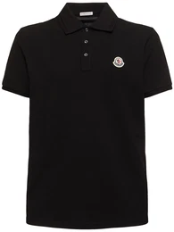 Polohemd Aus Baumwolle Mit Logopatch