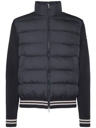Jacke Aus Technostoff Und Baumwolle