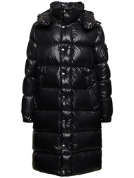 Hanoverian Long Nylon Down Jacket