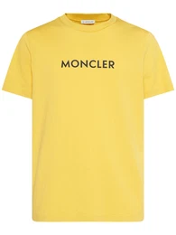 T-shirt Aus Baumwolljersey Mit Logo