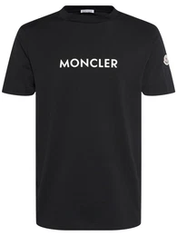 T-shirt Aus Baumwolljersey Mit Logo