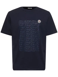 T-shirt Aus Baumwolljersey Mit Logo