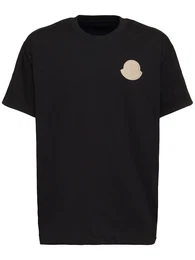 T-shirt Aus Baumwolljersey Mit Logo