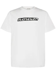 T-shirt Aus Baumwolle Mit Logo
