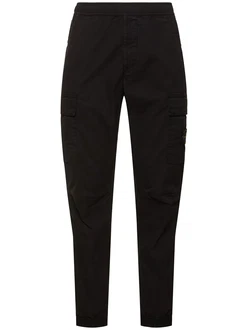 Hose Aus Stretch-Baumwolle Mit Druck