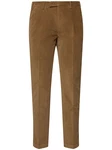 Hose Aus Stretch Baumwollmischsatin 