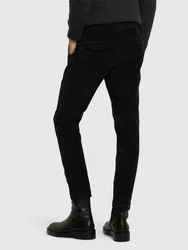 Hose Aus Stretch Baumwollmischsatin 