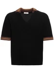 Häkelei-Poloshirt 