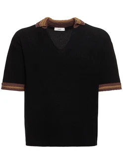 Häkelei-Poloshirt