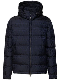 Daunenjacke Aus Jacquard