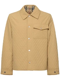 Gesteppte Daunenjacke Aus Nylon