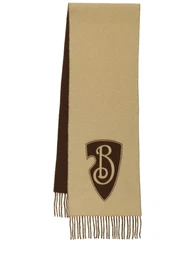 Schal Aus Kaschmir Mit Logo