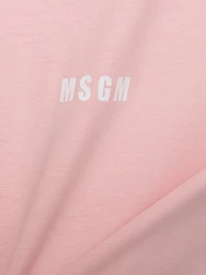 Msgm T-shirt Mit Logo 
