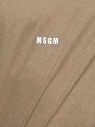 Msgm T-shirt Mit Logo 