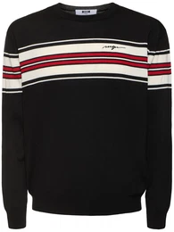 Strickpullover Mit Polokragen