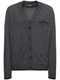 Strickjacke Mit Stickerei Stamp