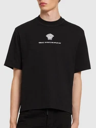 T-shirt Aus Baumwolljersey Mit Druck 