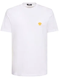 T-shirt Aus Baumwolljersey Mit Logo