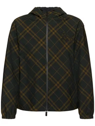 Wendbare Jacke Aus Nylon Mit Kapuze