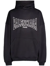 Hoodie Aus Baumwolljersey Mit Icon-druck