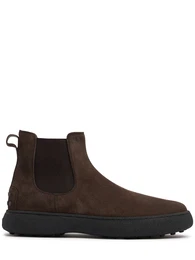 Wildlederstiefel tronchetto