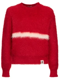 Sweater Aus Mohairmischstrick