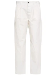 Baumwollhose Mit Plisseefalte