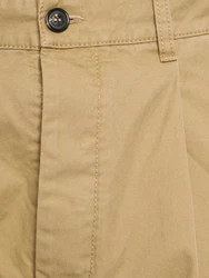 Baumwollhose Mit Plisseefalte 