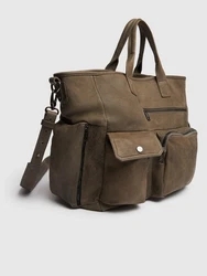 Ledertasche Mit Vielen Taschen 