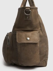 Ledertasche Mit Vielen Taschen 