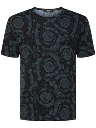 T-shirt Aus Stretch-baumwolle barocco