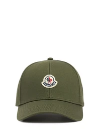 Logo Cotton Gabardine Baseball Cap
