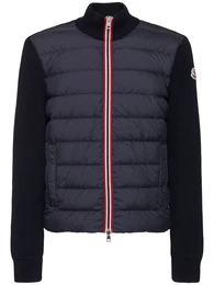 Gepolsterter Cardigan Aus Baumwolle