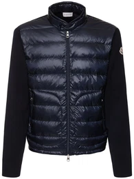 Gepolsterter Cardigan Aus Wolle
