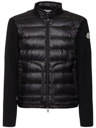 Gepolsterter Cardigan Aus Wolle