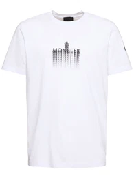 Faded Logo Cotton T-shirt