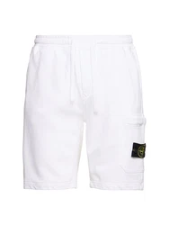 Cotton Logo Patch Shorts 