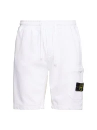 Cotton Logo Patch Shorts