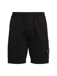 Cotton Logo Patch Shorts