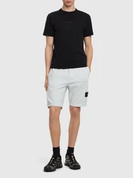 Cotton Logo Patch Shorts 
