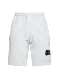 Cotton Logo Patch Shorts